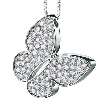 Collana Salvini Donna Mini Segni in Oro bianco Diamante 0.16 Ct 20016498 - 20016498